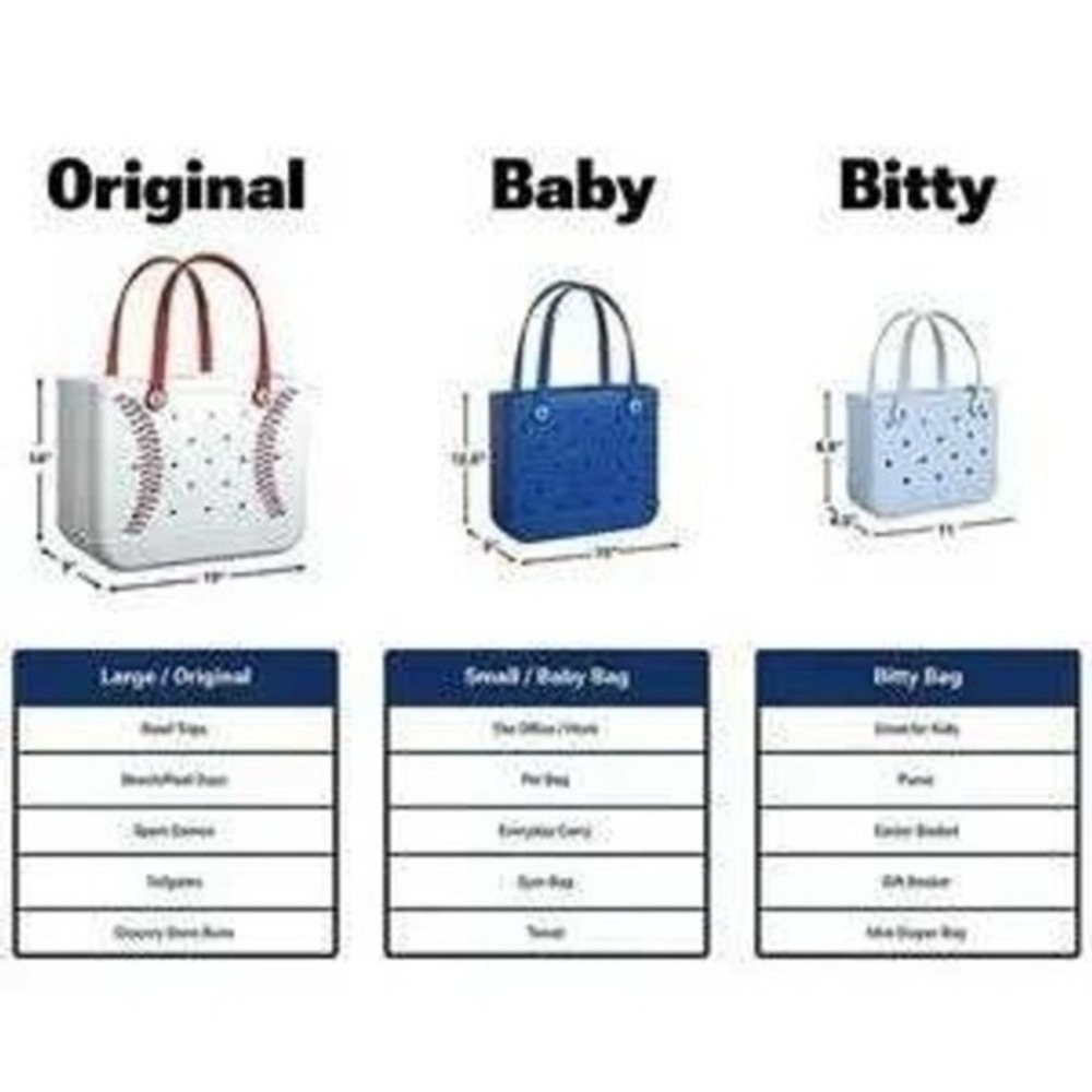 BOGG BAG Original Large Carolina Blue - 19" x 15" x 9.5" Authentic New With Tag - Picture 6 of 10